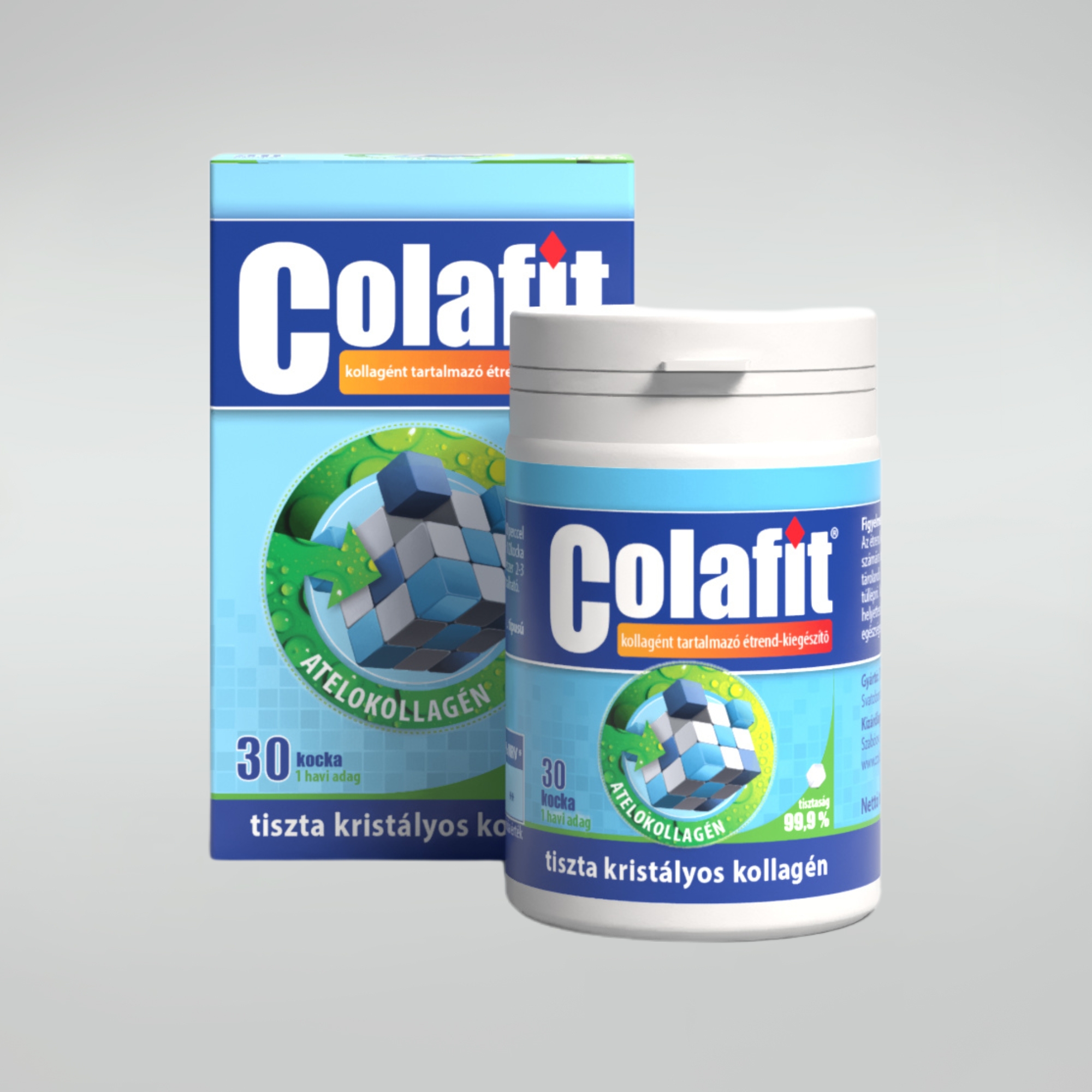 Colafit tiszta kristályos kollagén-kocka 30 db