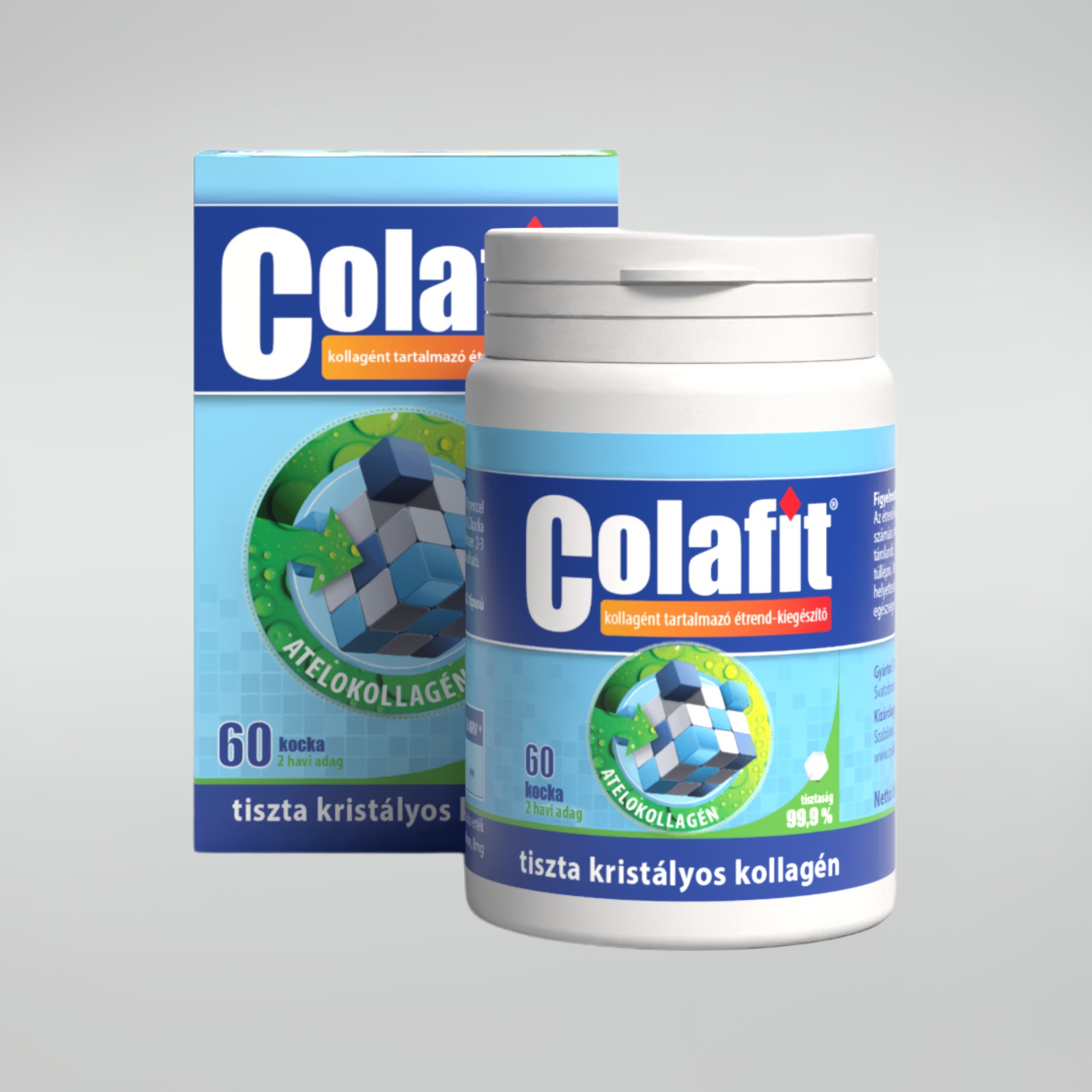 Colafit tiszta kristályos kollagén-kocka 60 db