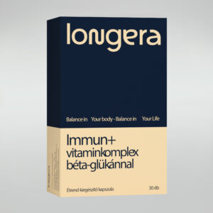 Longera Immun+ étrend-kiegészítő kapszula 30x