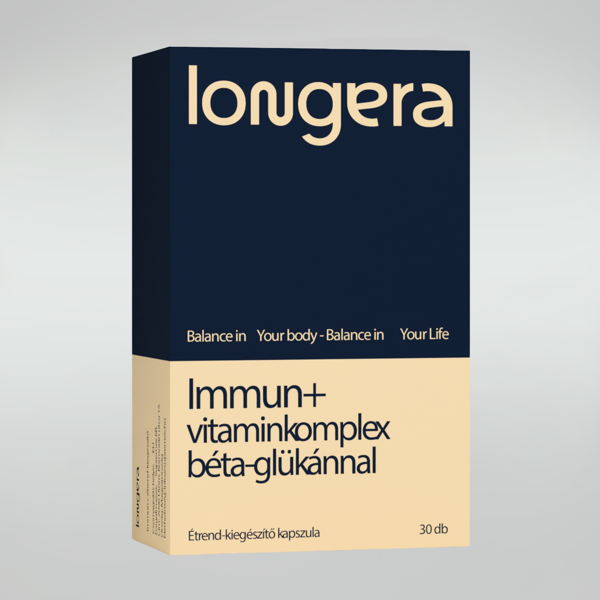 Longera Immun+ étrend-kiegészítő kapszula 30x